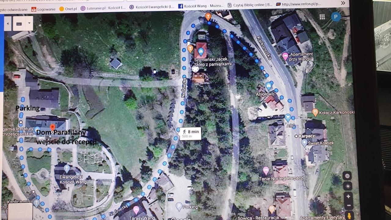 Pokoje Goscinne Przy Kosciele Wang. Karpacz Exteriér fotografie